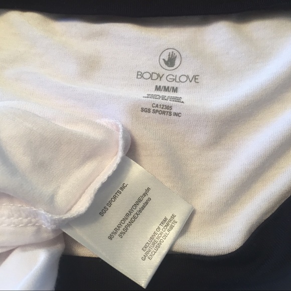 Body Glove Active Tie Front Tee - Picture 6 of 6